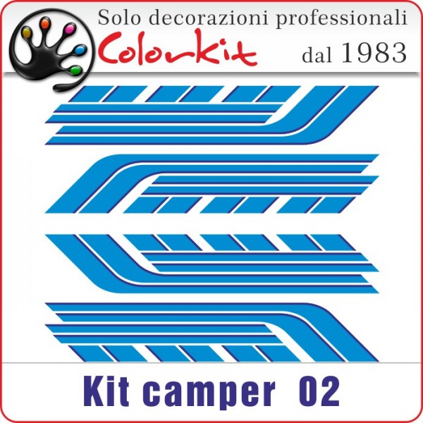 Prodotto: Kit-Camper_Carthago_P - Kit Decalcomanie Adesivi Stickers Camper  Carthago - versione P - STS