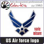 Adesivo US Air force (Varie misure)