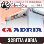 Adesivo ADRIA con logo