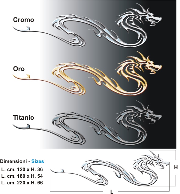 Adesivi auto tuning adesivi tribali TRIBAL 5 COFANO car stisckers